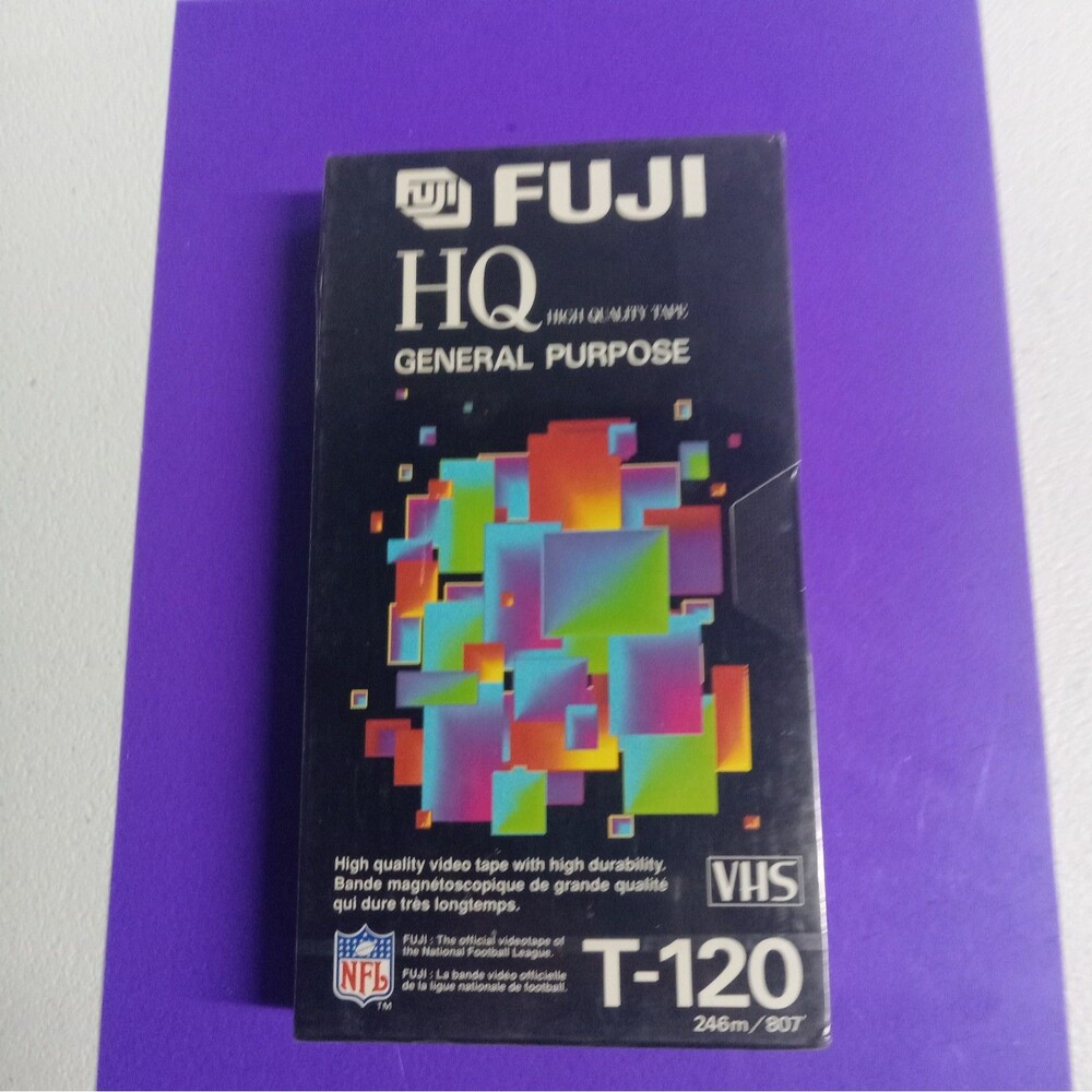 Fuji HQ General Purpose T-120 VHS